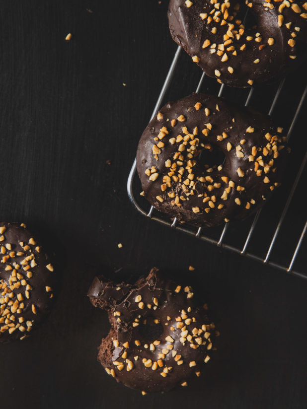 chocolate donuts